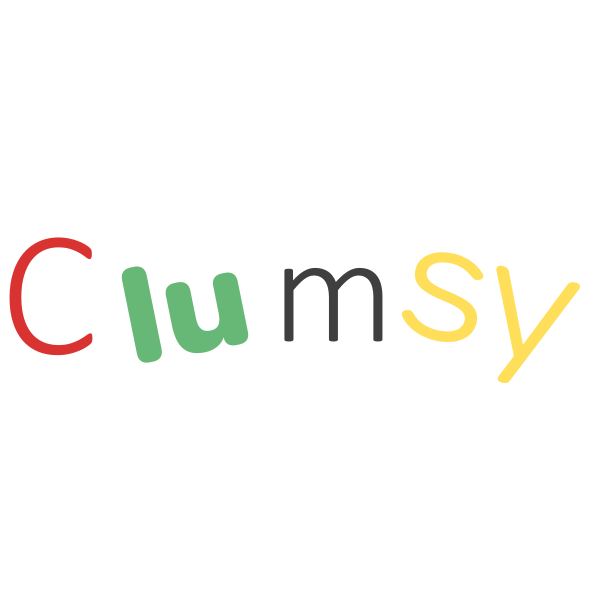 Melonbox Training & Consultancy - letters spelling out the word clumsy.