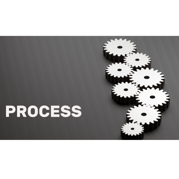 Melonbox Training & Consultancy - an image of some cogs and the word Process.